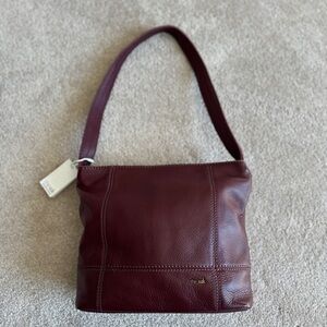 The Sak De Young Tote - burgundy